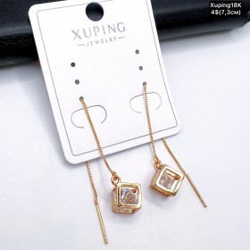 Сережки Xuping18К 20050 ( 7.3 см)